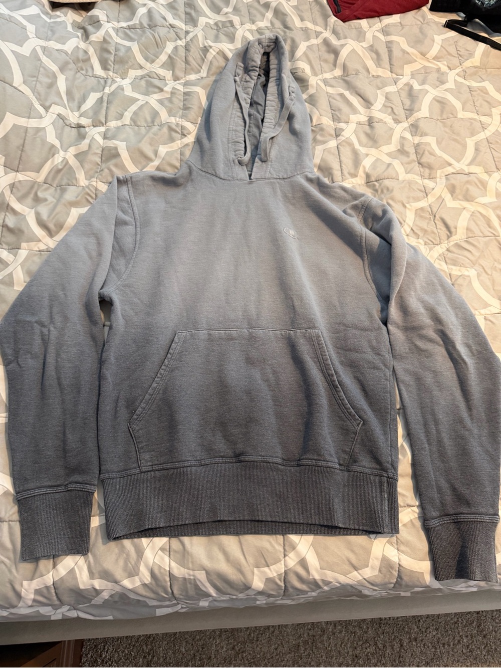Champion Light Blue Pullover Hoodie Sweatshirt